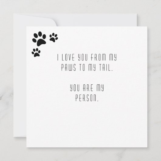 Chiens d'anniversaire heureux Faire-part de Chiens (Dos)