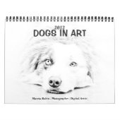 Chiens dans l'art - calendrier (Protection)