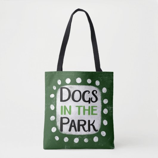 Chiens Dans Le Sac fourre-tout Du Parc (Devant)
