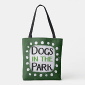 Chiens Dans Le Sac fourre-tout Du Parc (Dos)