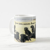 Chiens d'arrêt de Labrador sur la tasse de plage (Devant gauche)