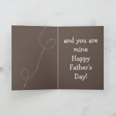 Chiens de basset drôles de w/Cute "de carte de (Intérieur)