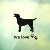 Chiens de bienvenue, Chiens sympa panneau de vitri (Feuille 3)