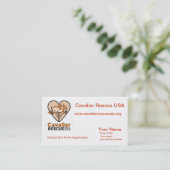 Chiens de cartes de visite professionnelle de (Debout devant)