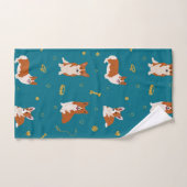 Chiens de chiot de Corgi mignons (Serviette à main)