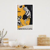 Chiens de Cirque Avec Balle - Impression Matchbox  (Cuisine)