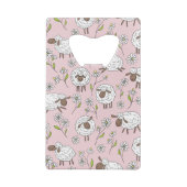 Chiens de comptage sur coton bonbon rose (Dos)