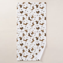 Chiens de Dachshund et Bones mignons pattes