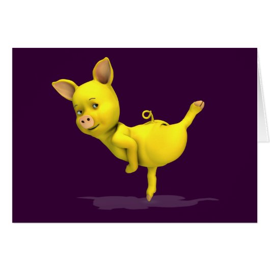 Chiens de danse jaunes (Devant horizontal)