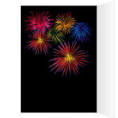 Chiens de fête de fête patriotique et carte Firewo (Intérieur (Gauche))