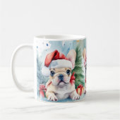 Chiens de fête de Noël Mug (Gauche)