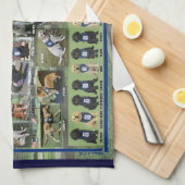 Chiens de la serviette 2013 de cuisine de WCC (Quart Plié)