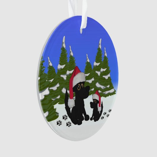 Chiens de Noël (devant)