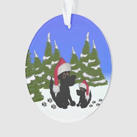 Chiens de Noël (devant)