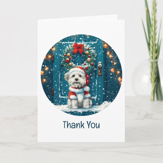 Chiens de Noël Chih Tzu Merci (Devant)
