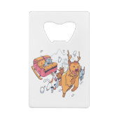 Chiens de Noël et traîneau de chat (Dos)