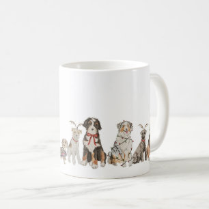 Chiens de Noël Mug