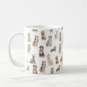 Chiens de Noël Mug (Gauche)