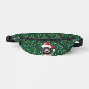 Chiens de Noël, vacances vertes et rouges