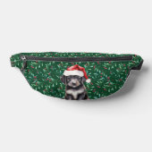 Chiens de Noël, vacances vertes et rouges (Poser)