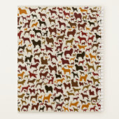 Chiens de races Silhouettes Motif (Dos)