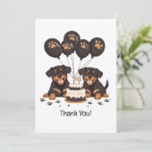 Chiens de Rottweiler Merci (Debout devant)