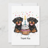 Chiens de Rottweiler Merci (Devant)