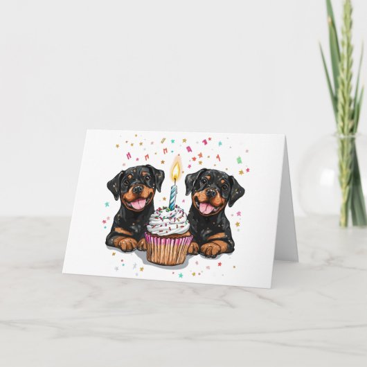 Chiens de Rottweiler Merci (Devant)