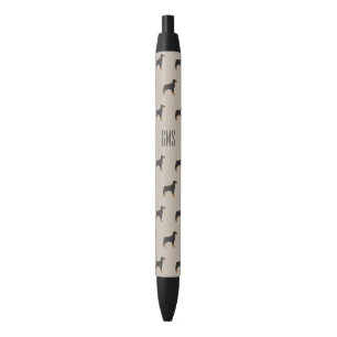 Chiens de Rottweiler Motif Stylo monogramme