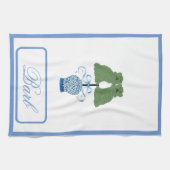 Chiens de Staffordshire Pickleball Décor Serviette (Horizontal)