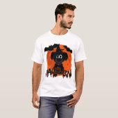 chiens de t-shirt d'Halloween (Devant entier)