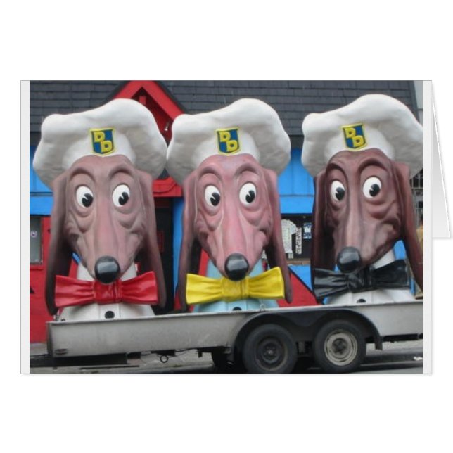 Chiens de wagon-restaurant (Devant horizontal)