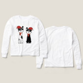 Chiens d'hiver cool (Motif Recto et Verso)