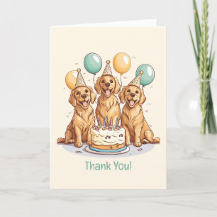 Chiens d'or de l'année d'anniversaire du Merci
