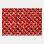 Chiens écossais de Noël Motif Enveloppement papier (Devant 2)