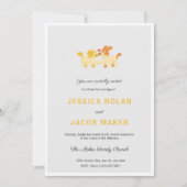 Chiens en Faire-part de mariage d'amour (Devant)