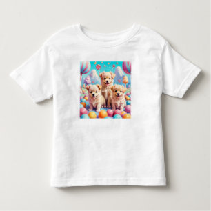 Chiens en T-shirt Toddler de Candy Land