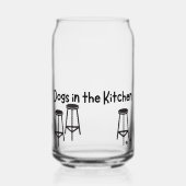 Chiens en verre de cuisine (Recto)