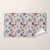 Chiens Et Chats Cutes Design Motif (Serviette à main)