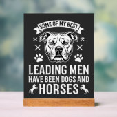 Chiens et chevaux menant les hommes (Neutre)