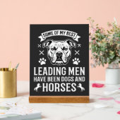 Chiens et chevaux menant les hommes (Mariage)