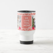 Chiens et mamans que nous vous aimons Mug de voyag (Centre)