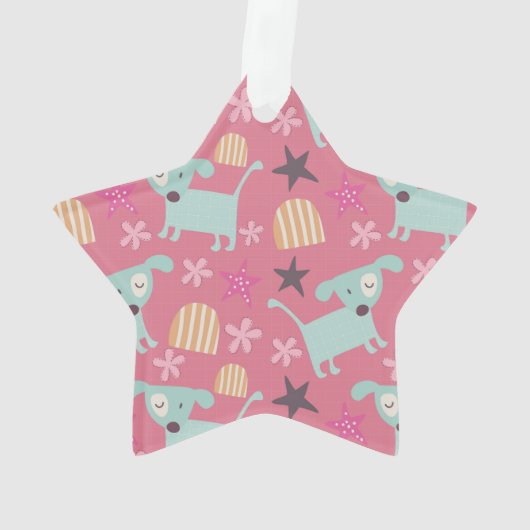 Chiens, étoiles et fleurs (dos)