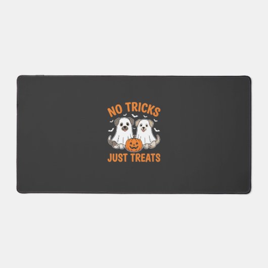 Chiens fantômes d'Halloween Pas de tours juste des (Recto)