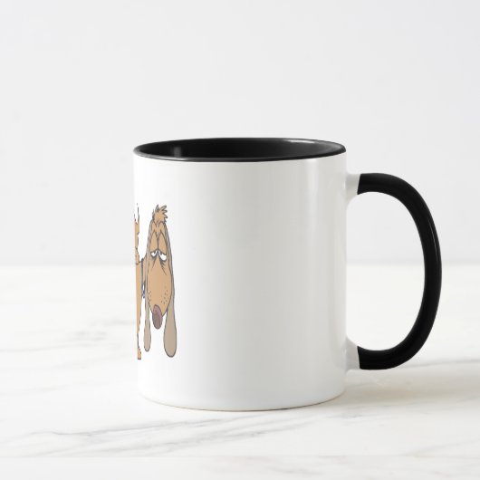 Chiens fragiles Mug (Droite)