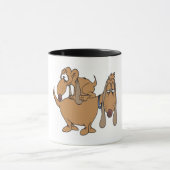 Chiens fragiles Mug (Centre)