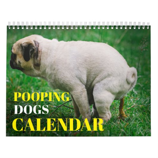 Chiens Funny Personalisés - Calendrier 2024 (Protection)