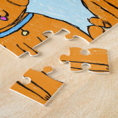 "Chiens heureux au soleil" Puzzle (Côté)