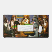 Chiens Jouant Au Poker, C.M. Coolidge, (Clavier et souris)