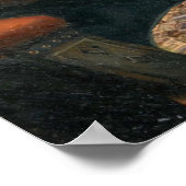 Chiens jouant Mah Jongg Poster (Coin)